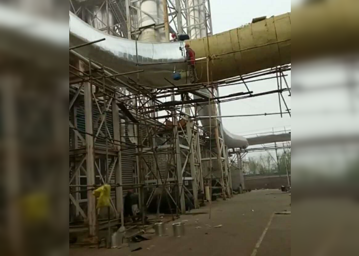 宏河纸业风道保温 